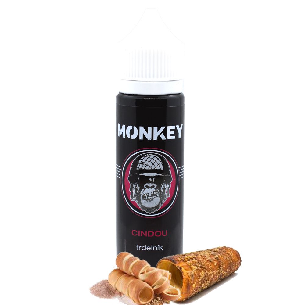 CINDOU - Trdelník - Monkey shake&vape 12ml Monkey liquid s.r.o.