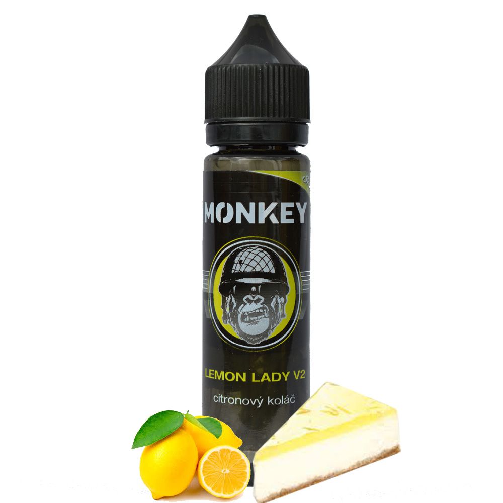 LEMON LADY V2 - citronový koláč Monkey liquid