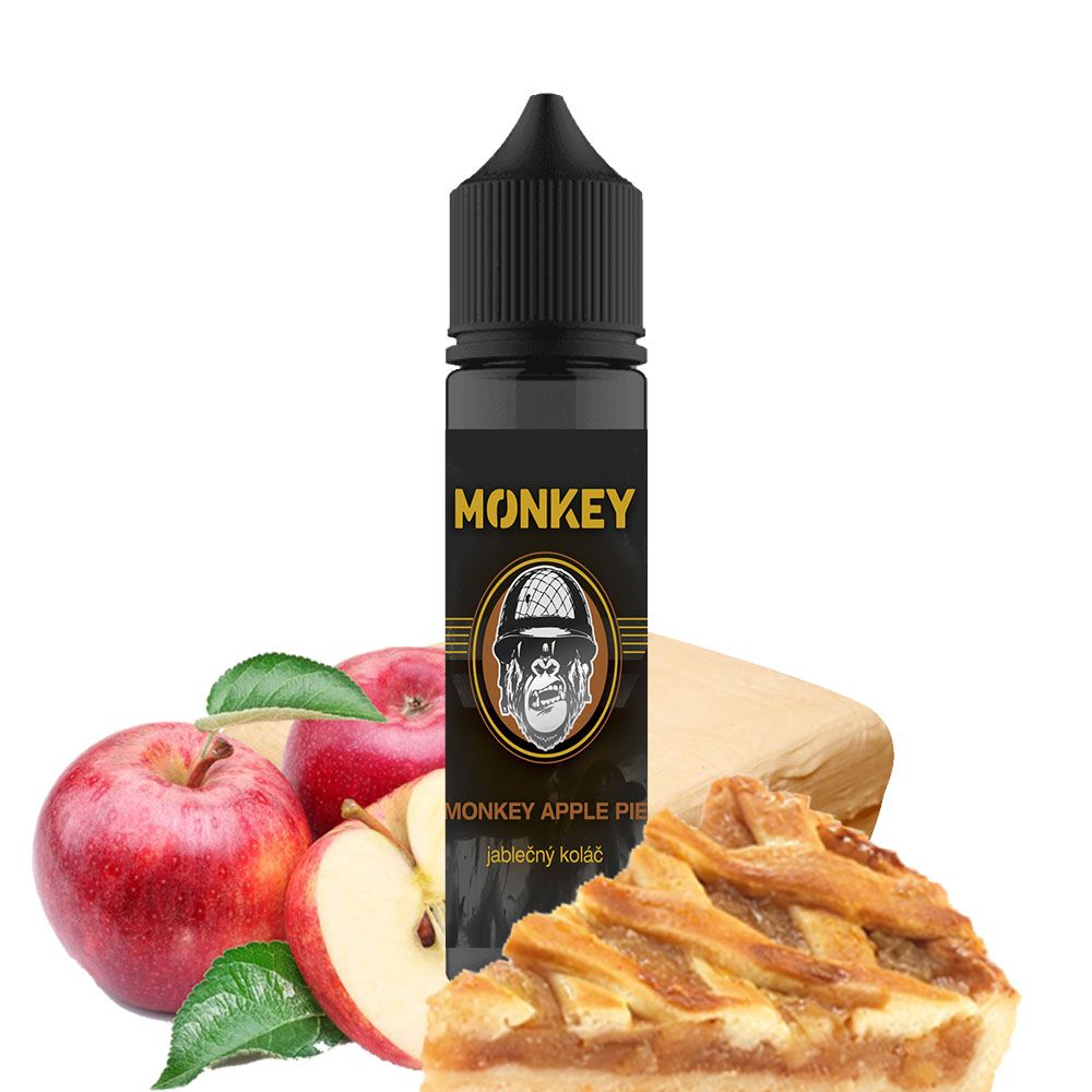 MONKEY APPLE PIE - jablečný koláč Monkey liquid